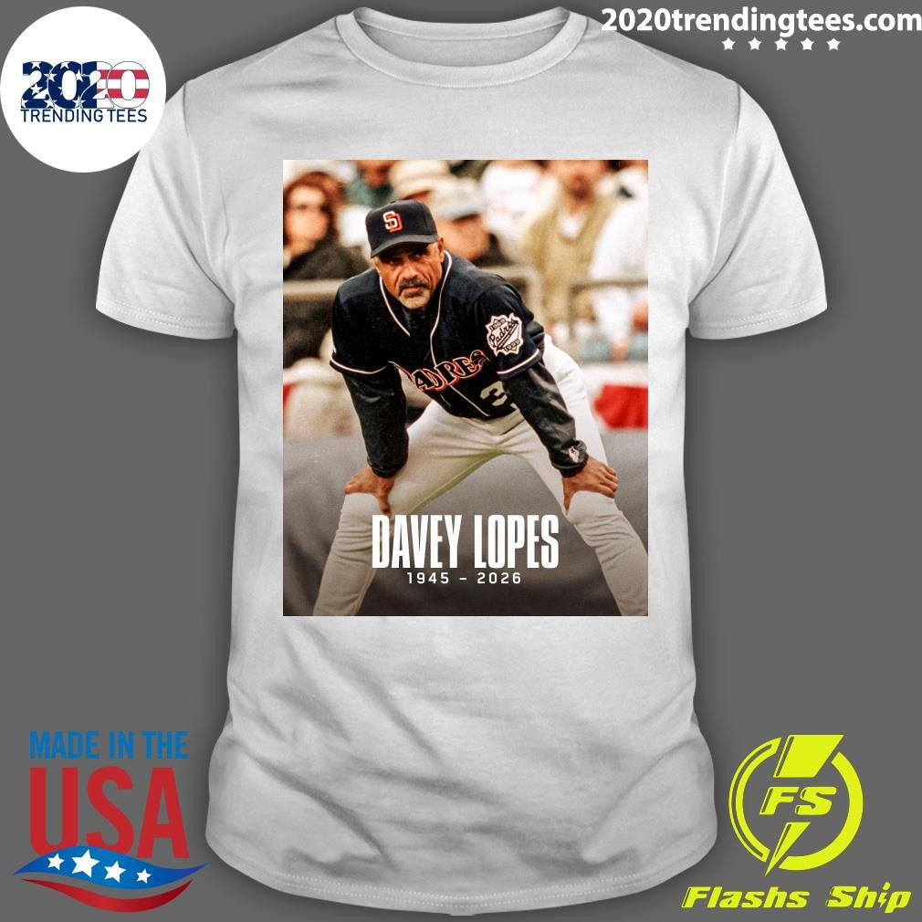 We Mourn The Loss Of Davey Lopes, Who Spent 8 Years Coaching For The Padres and Was Instrumental In The Success Of The ’98 Team Shirt