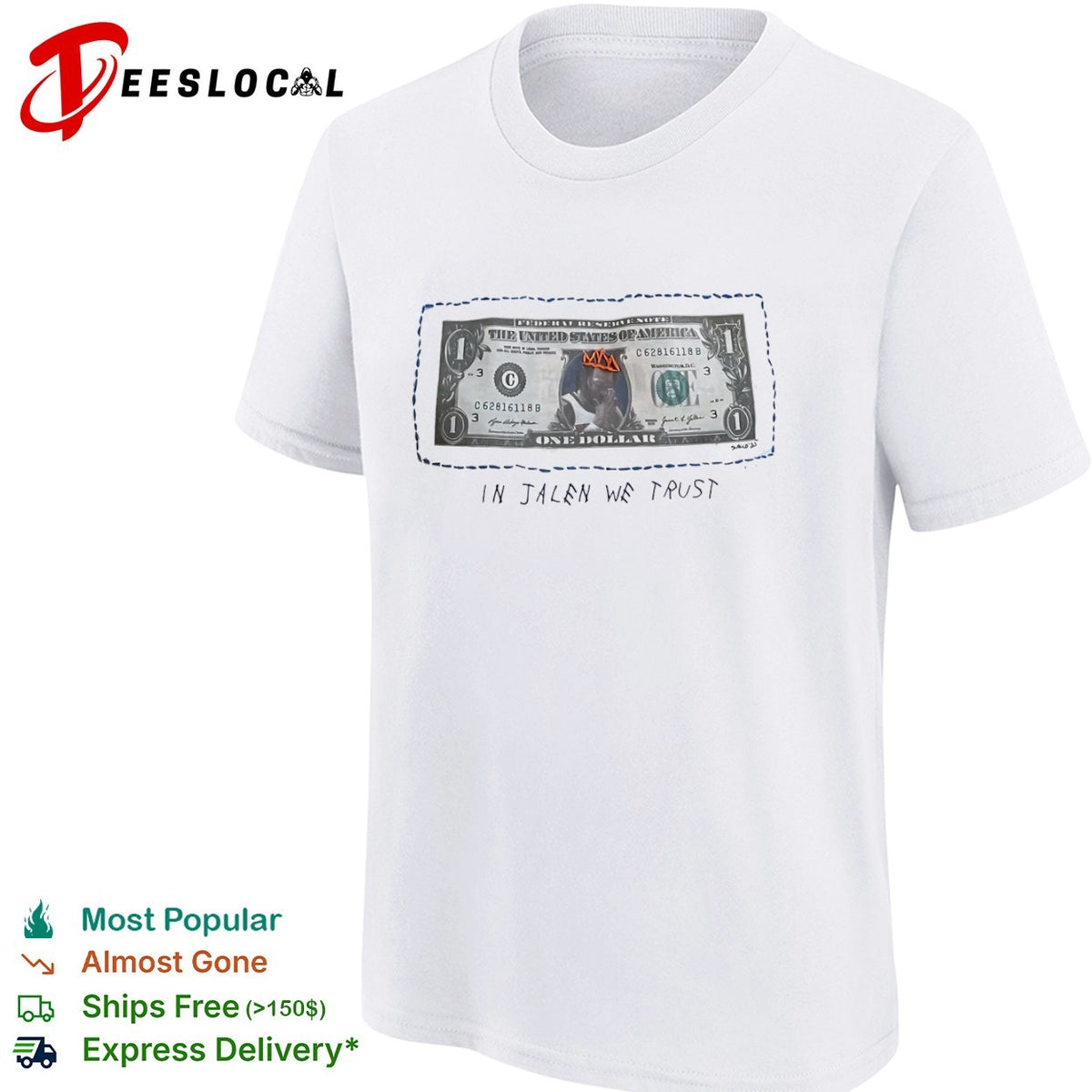 We Trust One Dollar Custom shirt