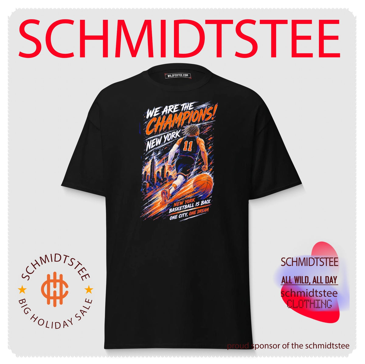 We are the champions New York basketball is back one city one dream retro shirt