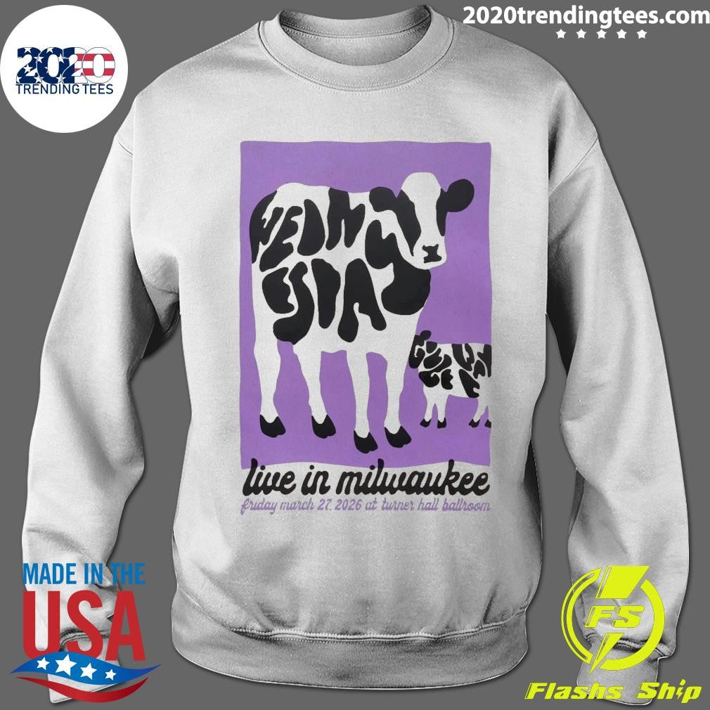 Wednesday Band March 27 2026 In Milwaukee, WI Tour Shirt