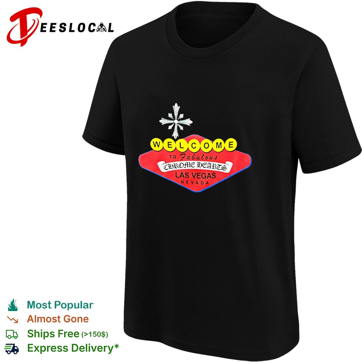 Welcome To Fabulous Chrome Hearts Las Vegas Nevada shirt