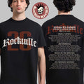 Welcome To Rockville 2026 Festival Merch Daytona Beach Florida Rockville 26 Logo Grunge With Lineup T-Shirt