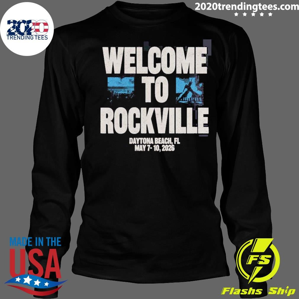 Welcome To Rockville Daytona Beach Florida May 7-10 2026 Shirt