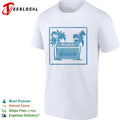 Welcome to Lewisham Tropical Palm Tree Coastal Location Beach City Summer shirt
