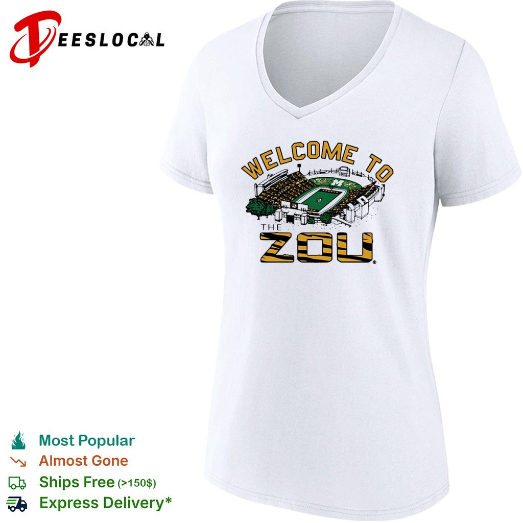 Welcome to the Zou Missouri Tigers football stadium shirt