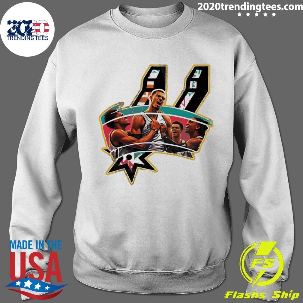 Wembanyama San Antonio Spurs Basketball Nba Playoff Clinch 2026 Shirt