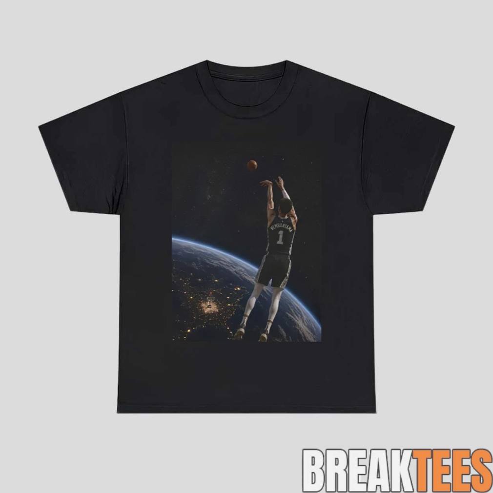 Wemby Alien Victor Wembanyama 3 Points Shirt