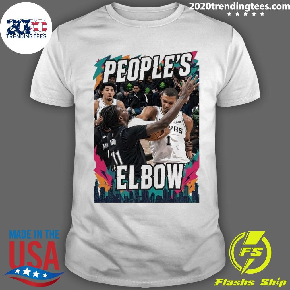 Wembys Elbow On Naz Reid Victor Naz Reid Shirt