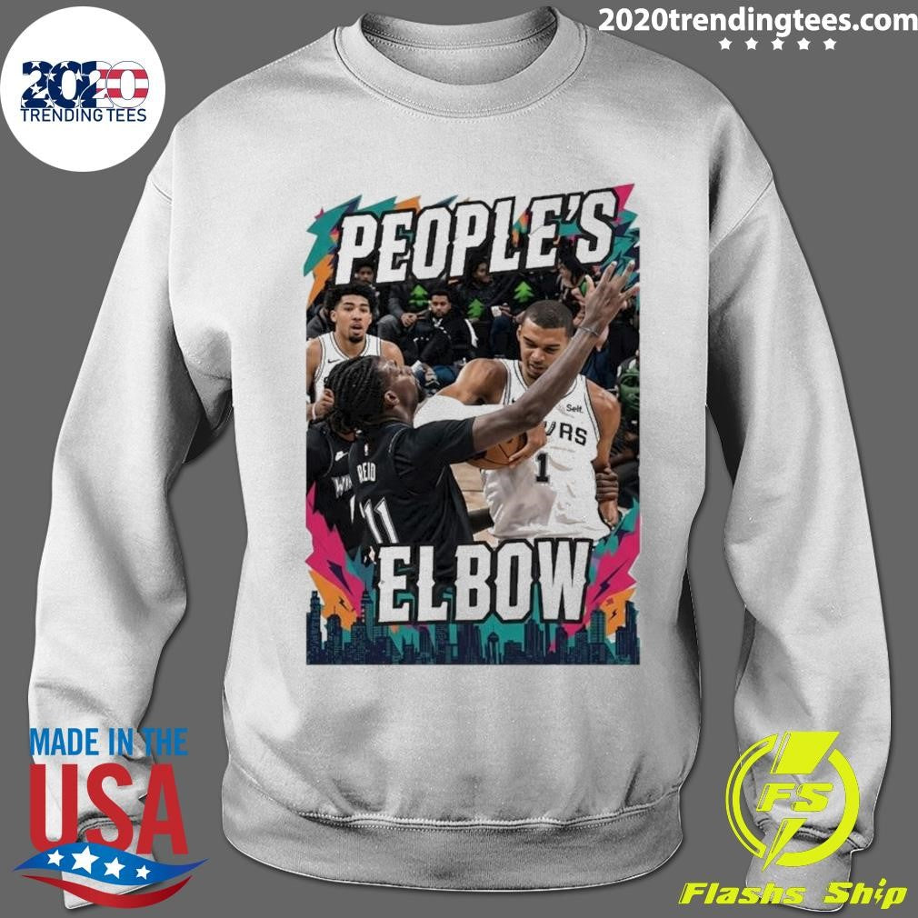 Wembys Elbow On Naz Reid Victor Naz Reid Shirt