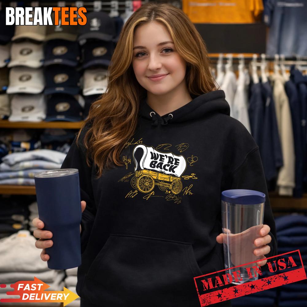 We’re Back Wagon Buffalo Hockey Shirt