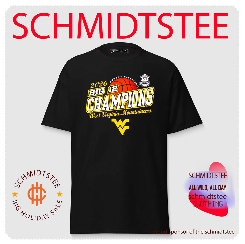 West Virginia 2026 Big 12 Women’s Basketball Tournament Champs shirt