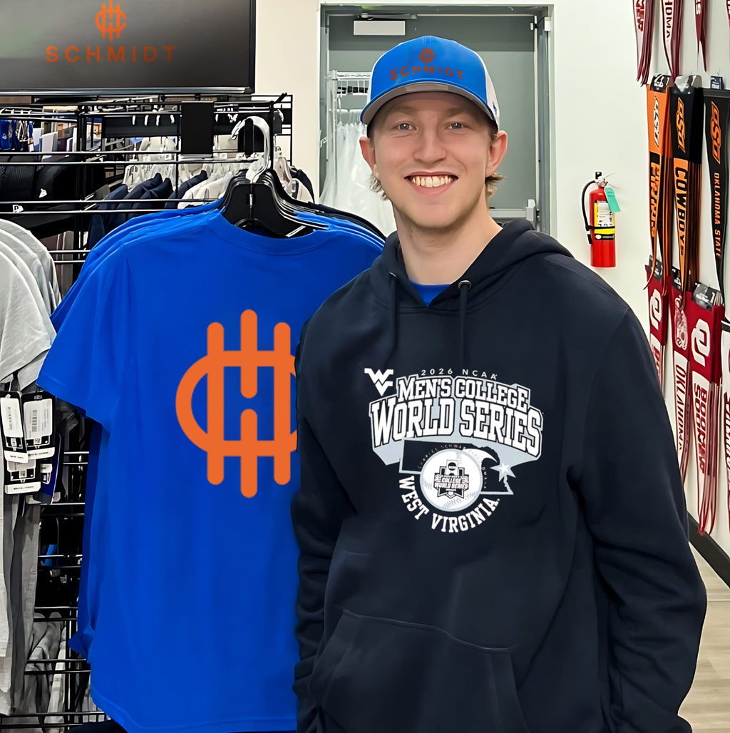 West Virginia 2026 College World Series State Outline Omaha Bound shirt