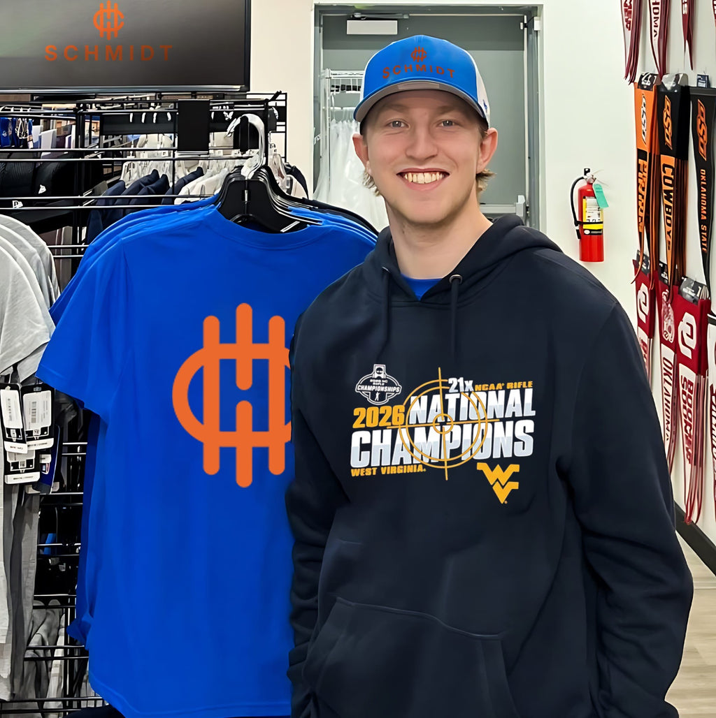 West Virginia 2026 NCAA Rifle National Champs shirt