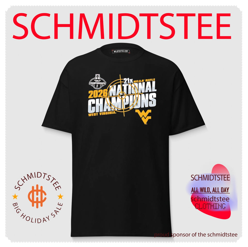 West Virginia 2026 NCAA Rifle National Champs shirt