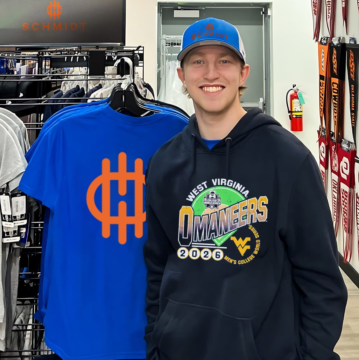 West Virginia Mountaineers 2026 College World Series Omaha Bound shirt