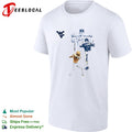 West Virginia Mountaineers Baseball Players and Mountaineer shirt