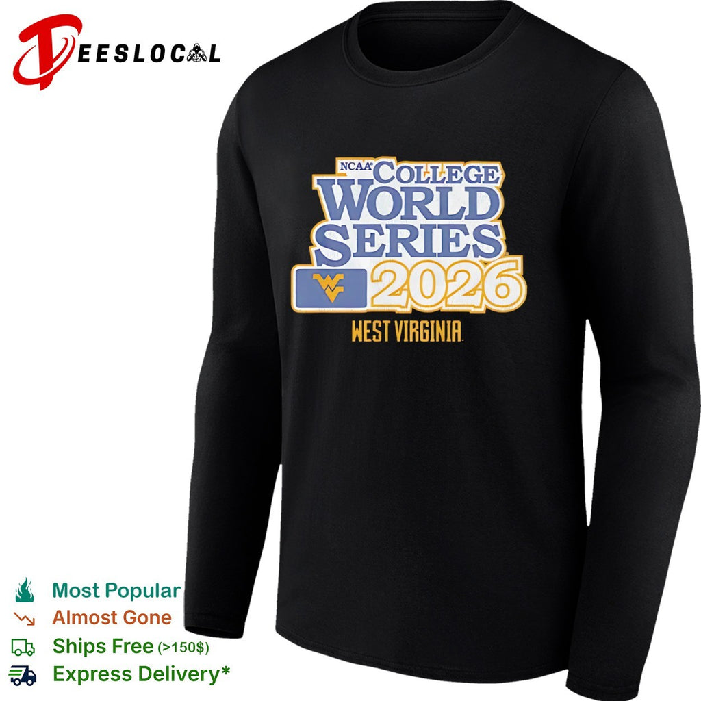 West Virginia Mountaineers NCAA College World Series 2026 shirt