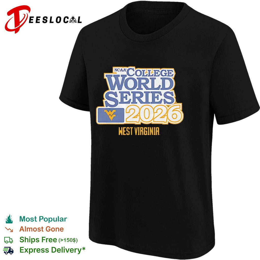 West Virginia Mountaineers NCAA College World Series 2026 shirt