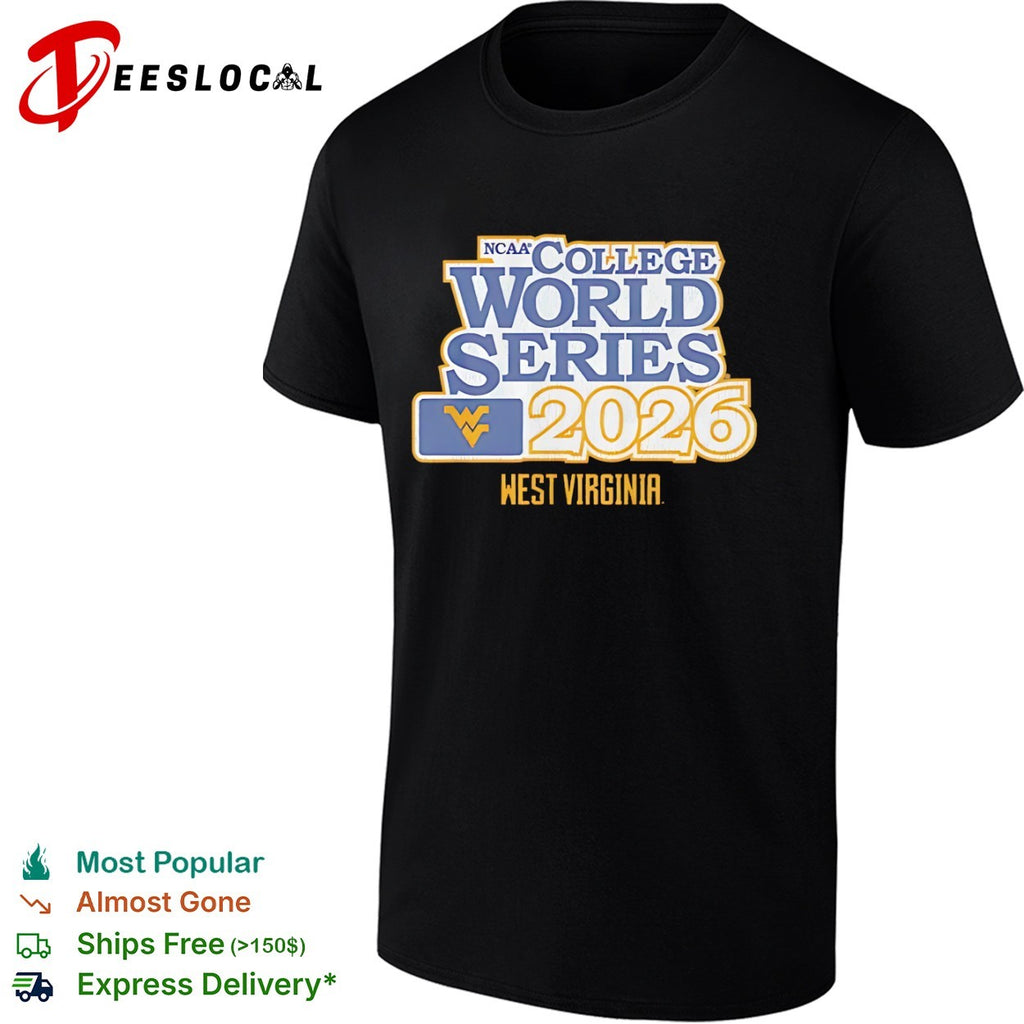 West Virginia Mountaineers NCAA College World Series 2026 shirt