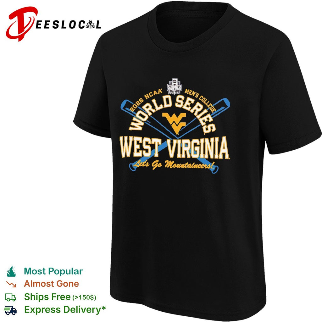 West Virginia Mountaineers NCAA Men’s College World Series 2026 shirt