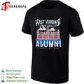 West Virginia University Alumni Eighteen Sixty Seven Woodburn Hall College shirt