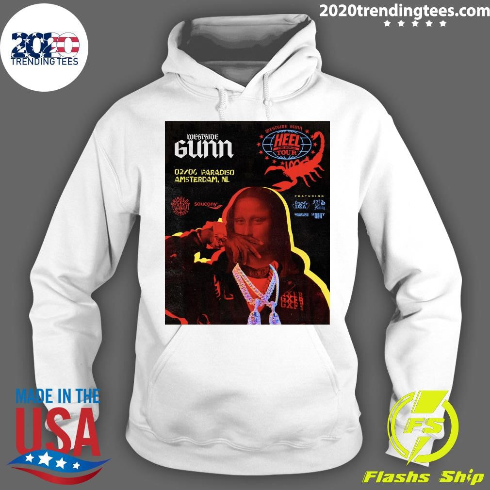 Westside Gunn Heel The World Tour 2026 Europe and UK Shirt