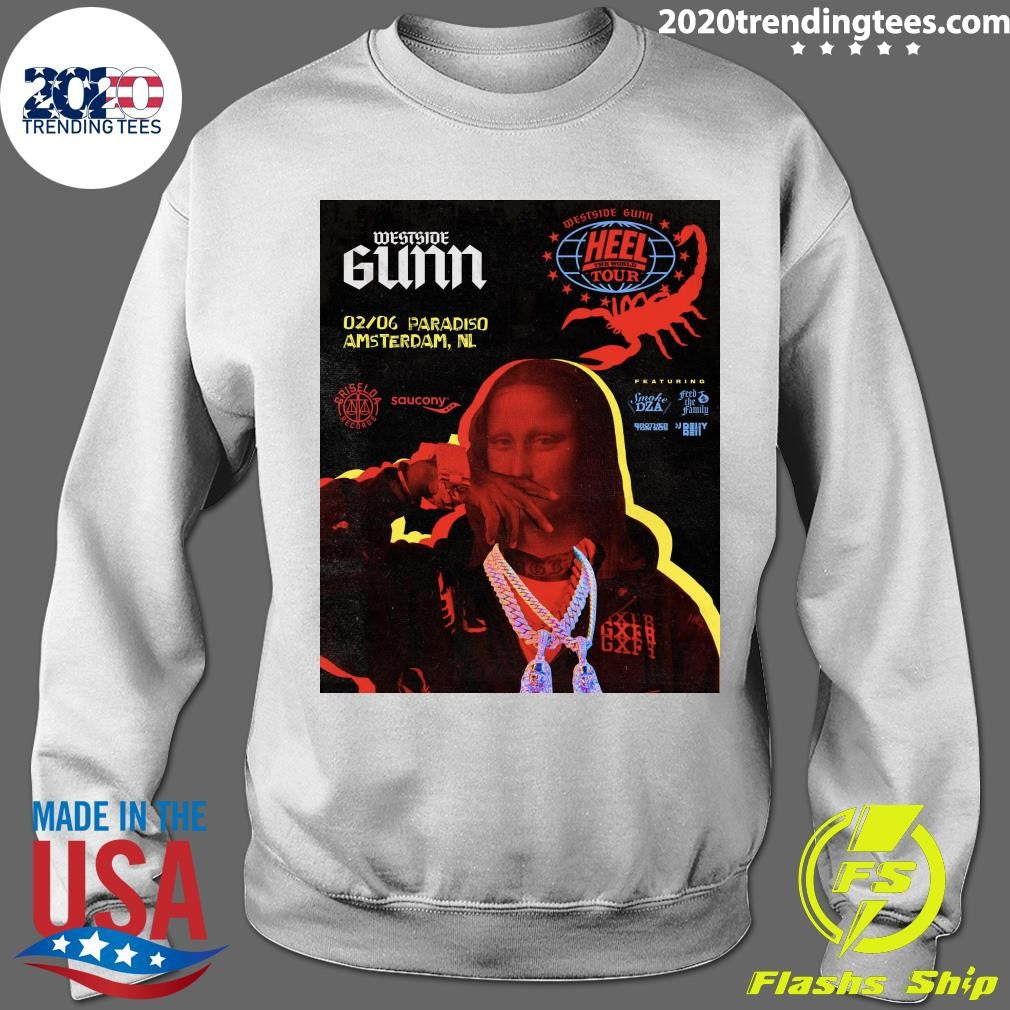 Westside Gunn Heel The World Tour 2026 Europe and UK Shirt