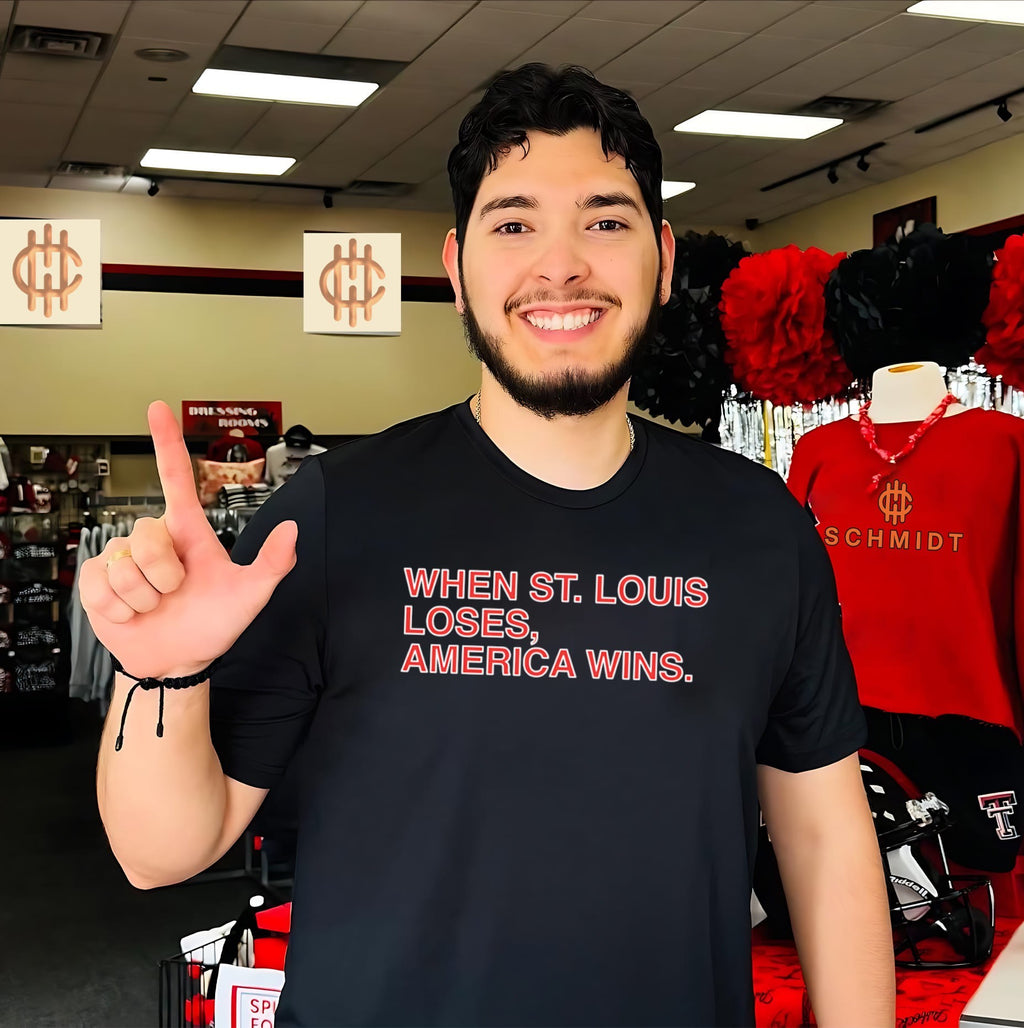 When St Louis Loses America Wins Baseball Rivalry shirt
