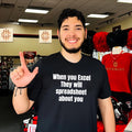 When you Excel they will Spreadsheet about you shirt