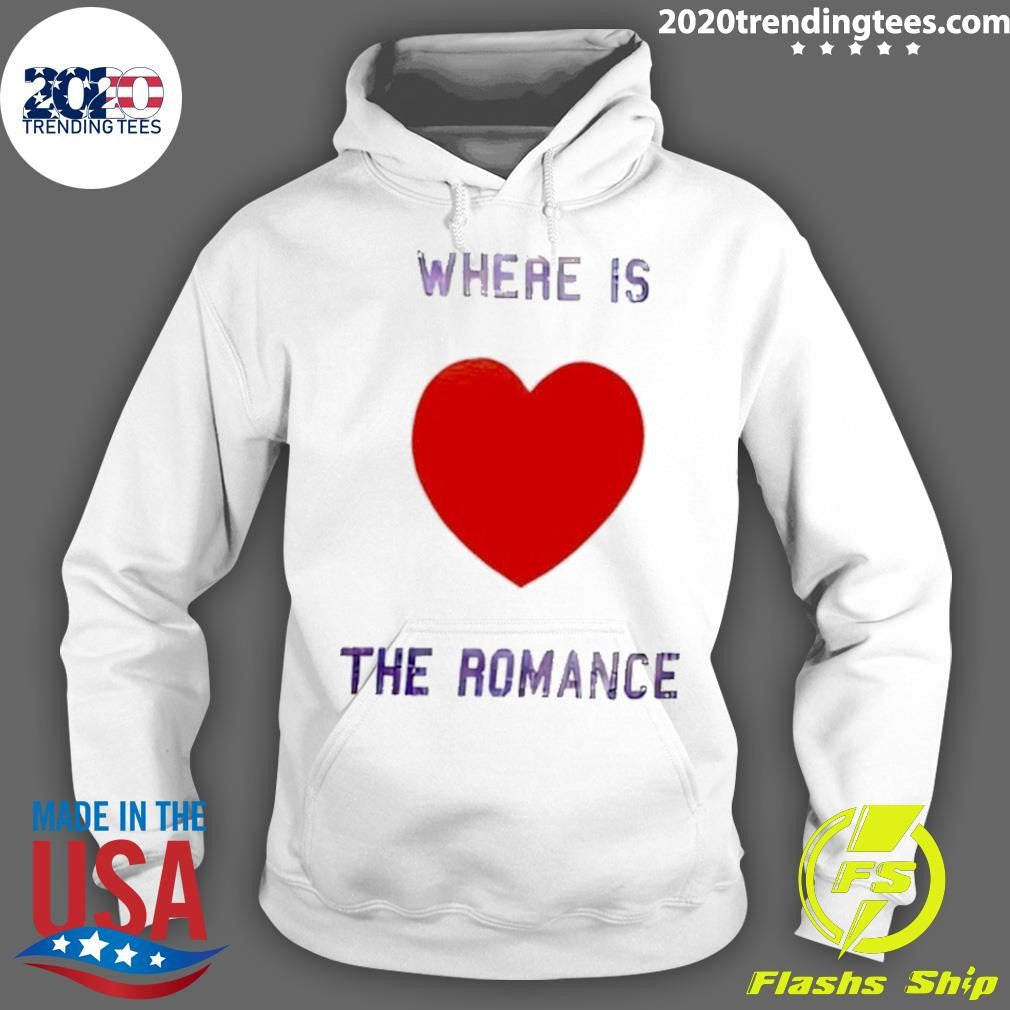 Where Is The Romance Heart Shirt
