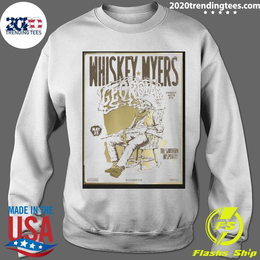 Whiskey Myers Ameris Bank Amphitheatre Alpharetta Ga Tour May 23 2026 Poster Shirt