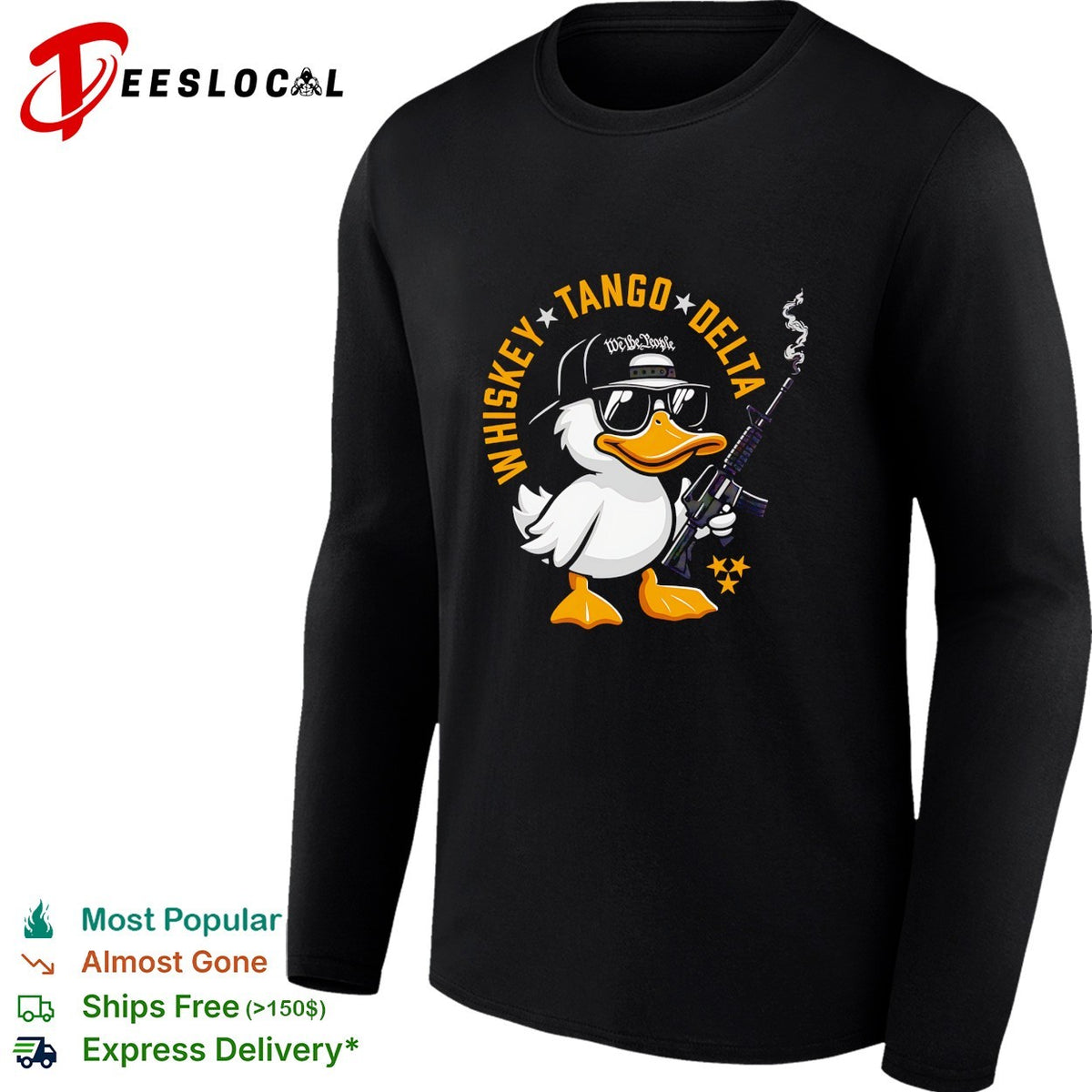 Whiskey Tango Delta duck We the People cool cap shirt
