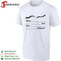 Who Are You Offline The Creation of Adam Artificial Intelligence Robot Hand shirt