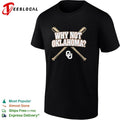 Why not Oklahoma crossed baseball bats poster shirt