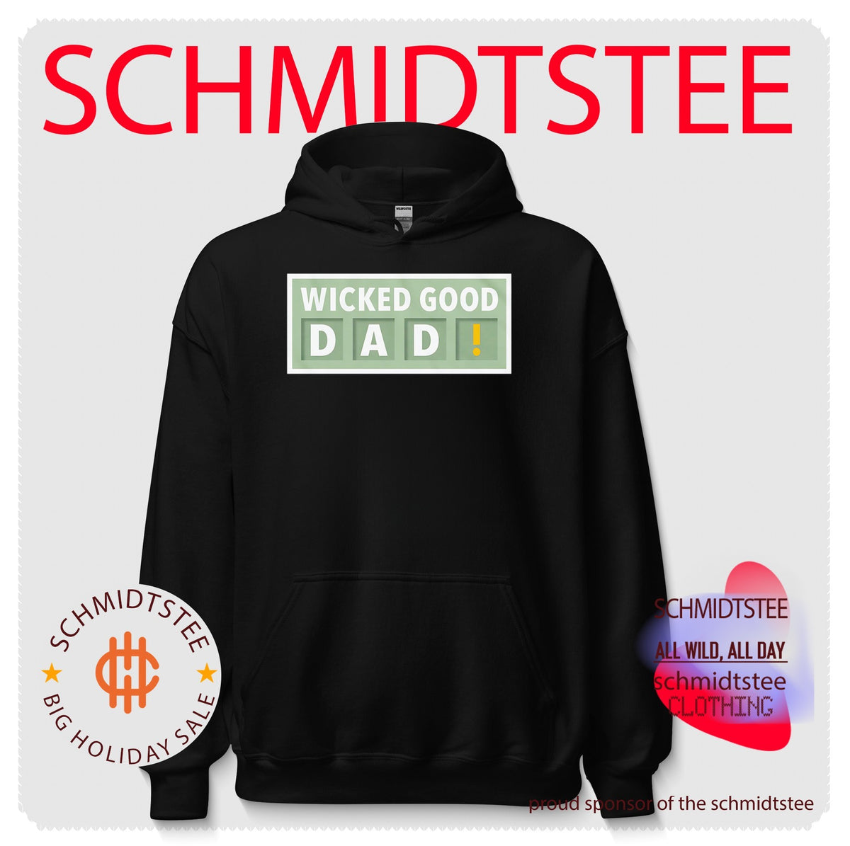 Wicked Good Dad Scoreboard shirt