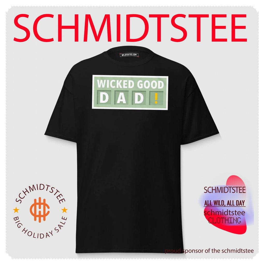 Wicked Good Dad Scoreboard shirt