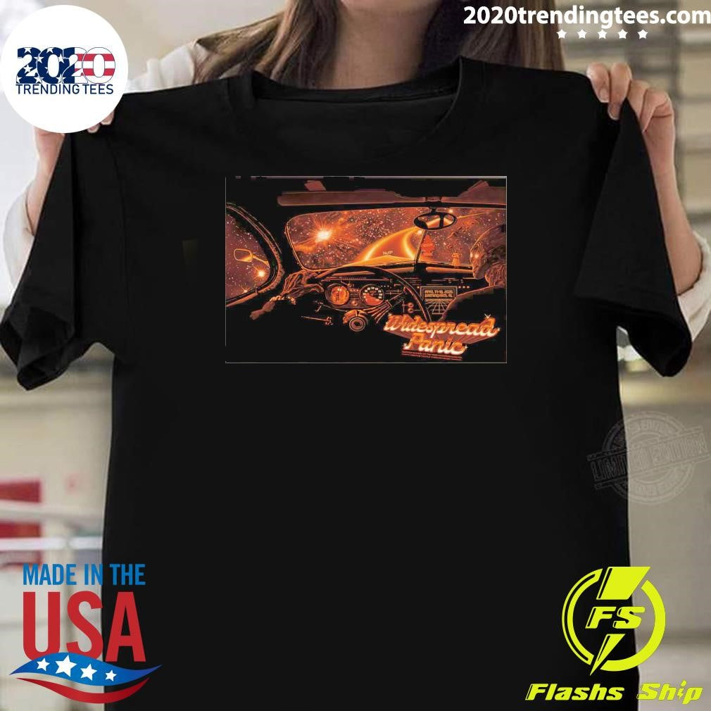 Widespread Panic Concert April 17-18 2026 Tour Birmingham Poster Shirt