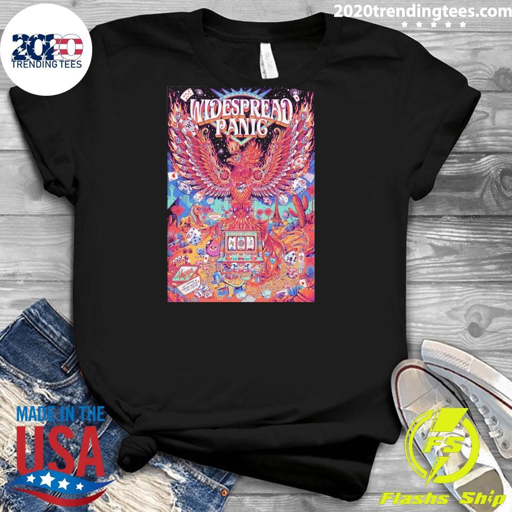 Widespread Panic Las Vegas NV Tour On May 8-10 2026 Shirt