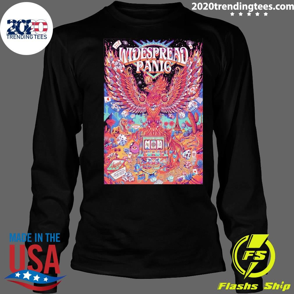 Widespread Panic Las Vegas NV Tour On May 8-10 2026 Shirt