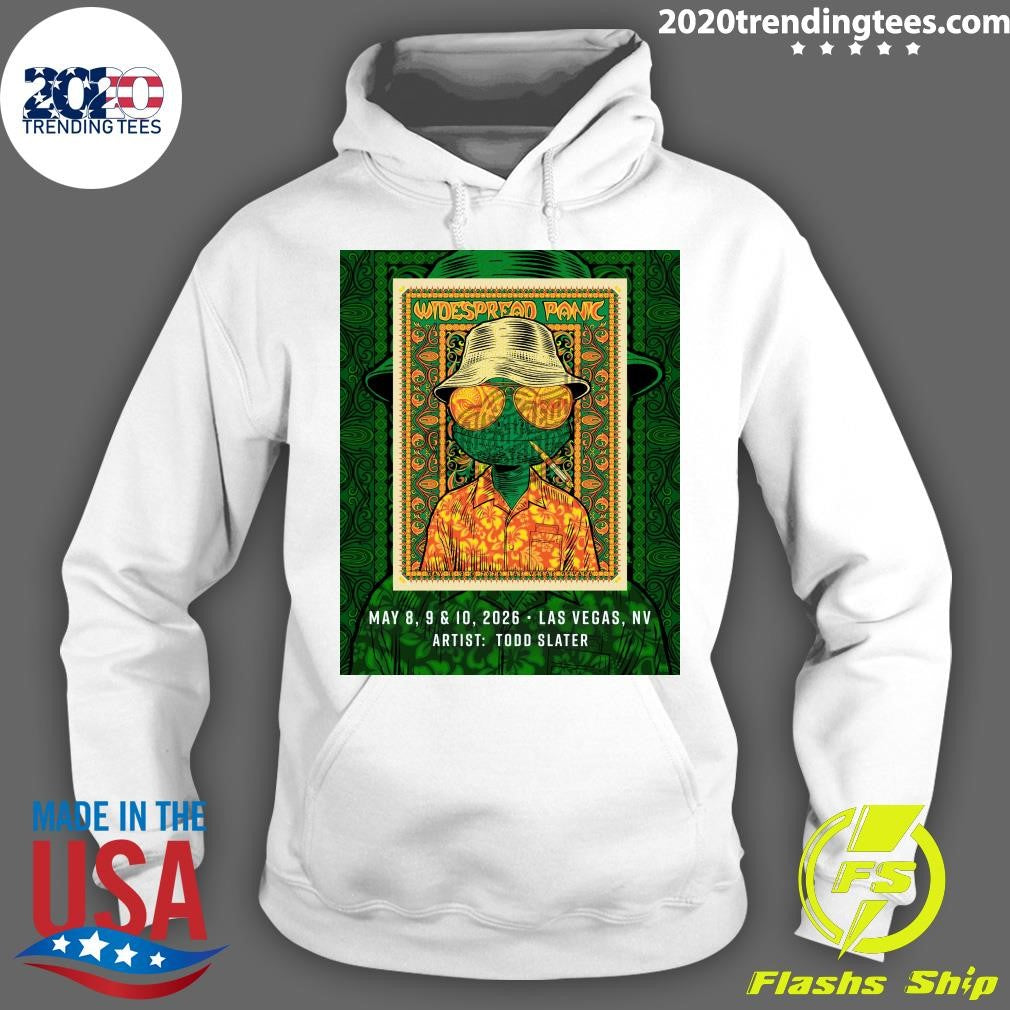 Widespread Panic May 8-10, 2026 Las Vegas NV Shirt