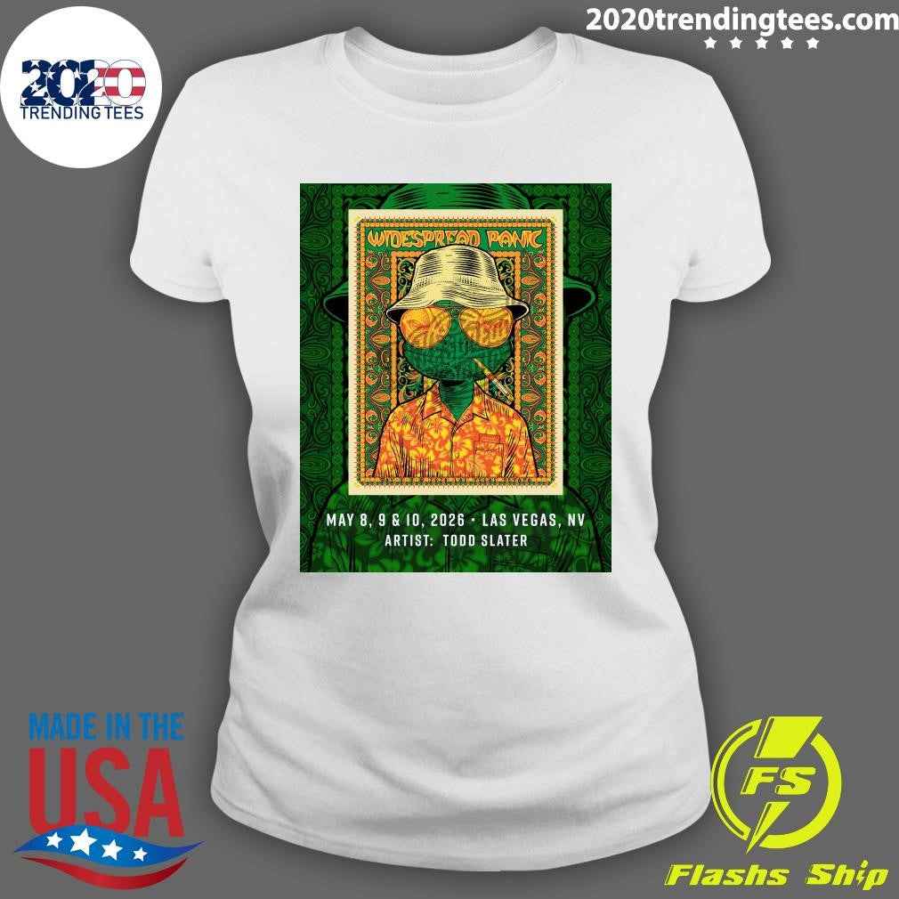 Widespread Panic May 8-10, 2026 Las Vegas NV Shirt
