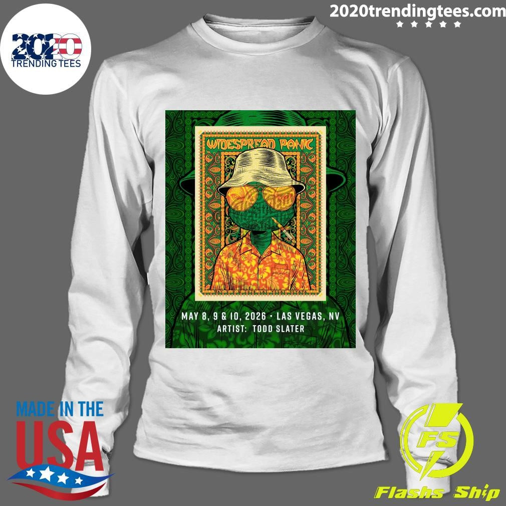 Widespread Panic May 8-10, 2026 Las Vegas NV Shirt