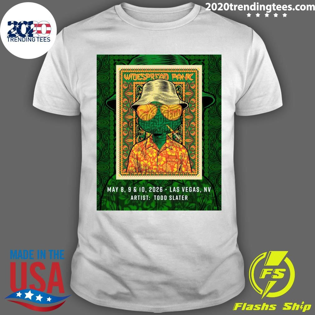 Widespread Panic May 8-10, 2026 Las Vegas NV Shirt