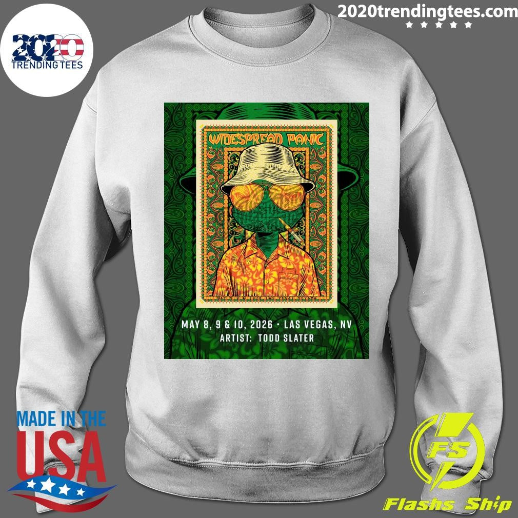 Widespread Panic May 8-10, 2026 Las Vegas NV Shirt