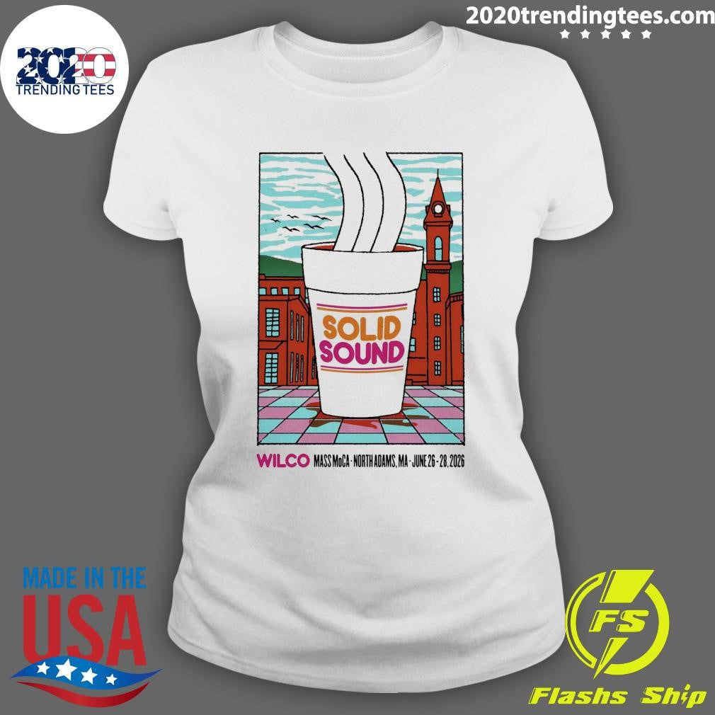 Wilco Solid Sound Festival June 26-28 2026 In North Adams MA Shirt