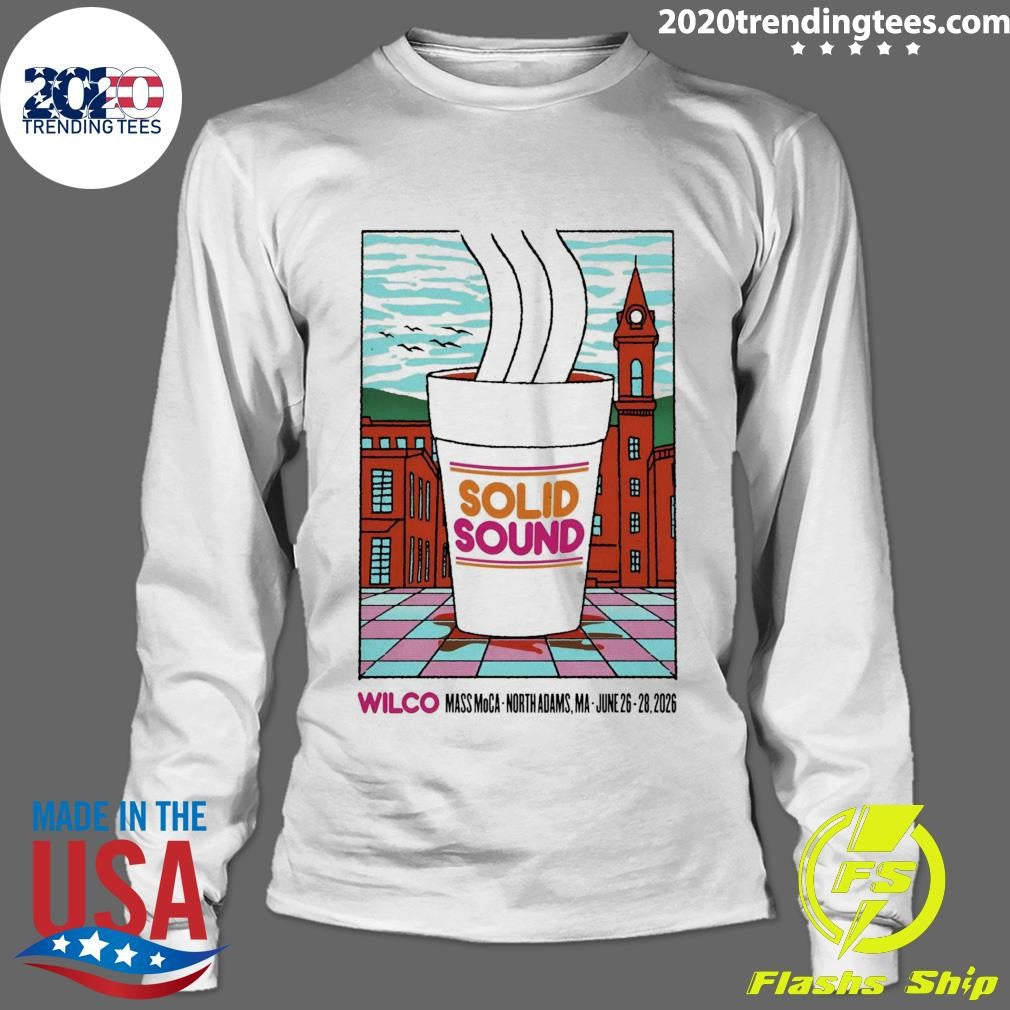 Wilco Solid Sound Festival June 26-28 2026 In North Adams MA Shirt