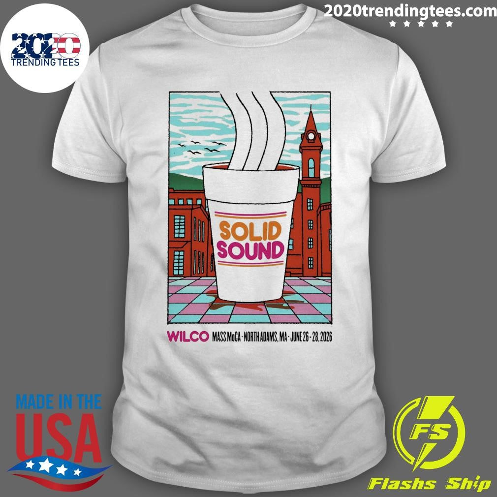Wilco Solid Sound Festival June 26-28 2026 In North Adams MA Shirt