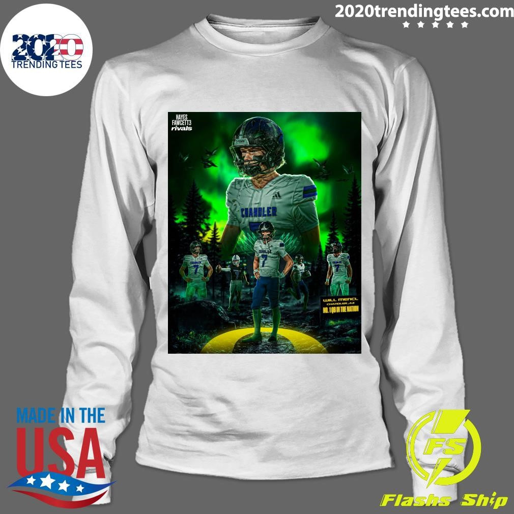 Will Mencl He’s ranked as the No. 1 QB in the 2027 Rivals300 Shirt