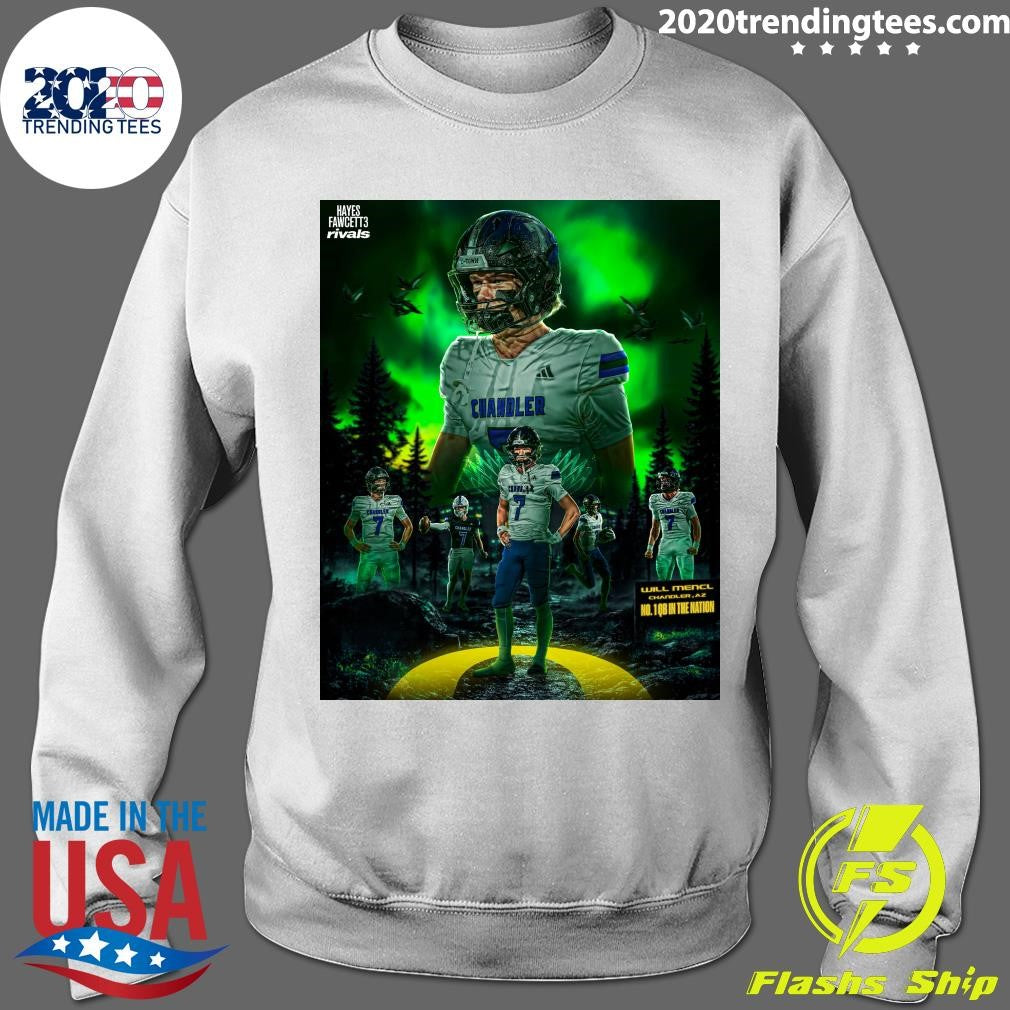 Will Mencl He’s ranked as the No. 1 QB in the 2027 Rivals300 Shirt