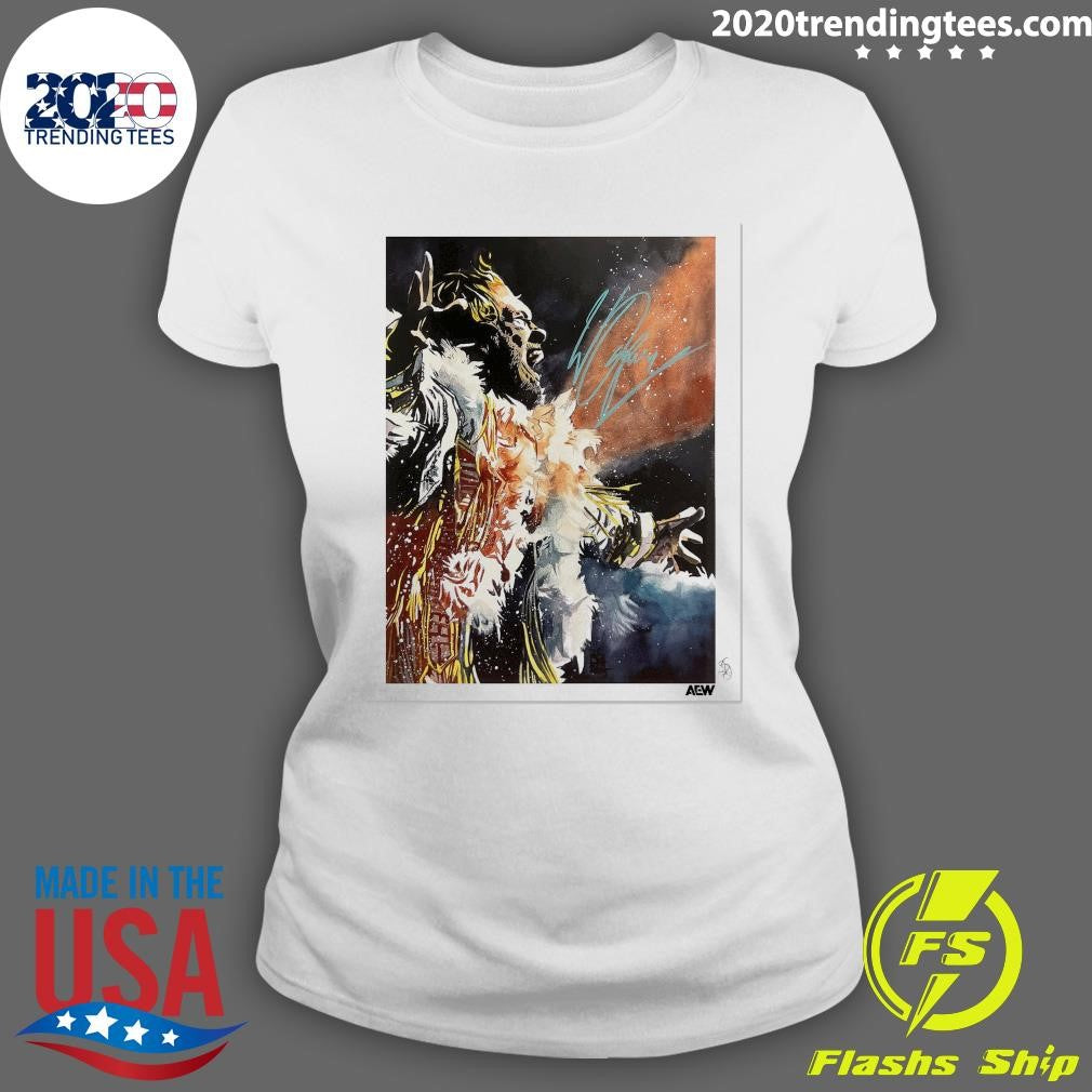 Will Ospreay Autographed Rob Schamberger Art Signature Shirt